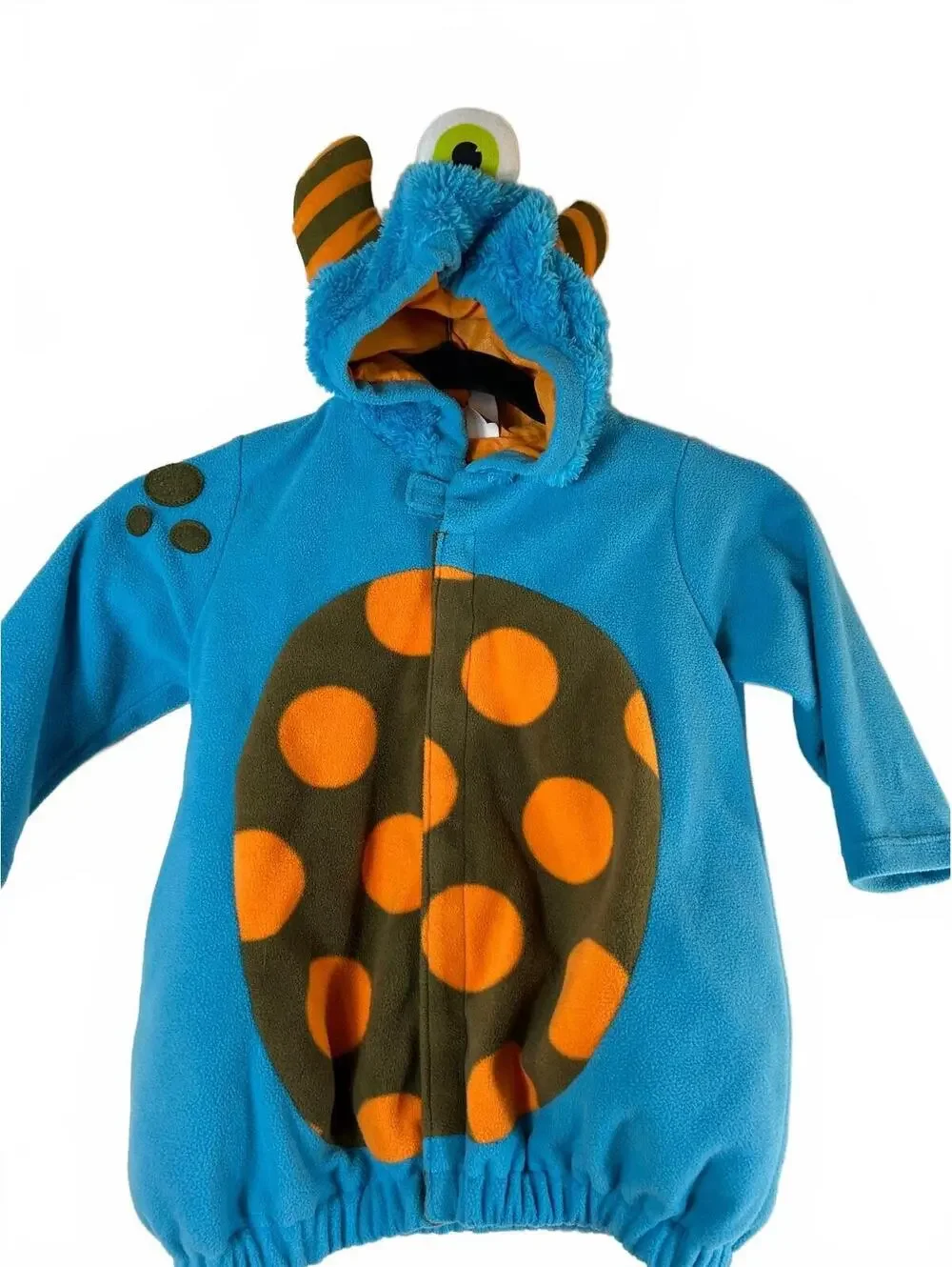OLD NAVY Unisex Toddler Blue Monster Hooded Costume Jacket / Size: 4T-5T